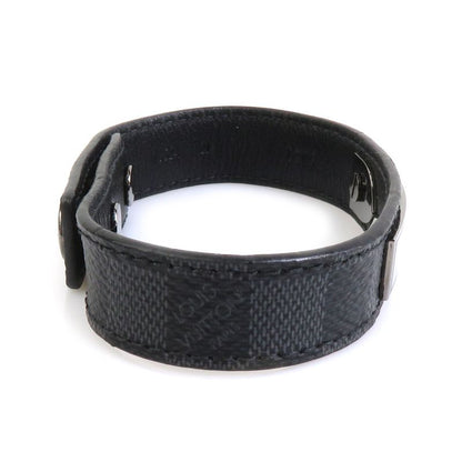 Louis Vuitton Bracelet Damier Graphite Bra Scuff LV Staple Edition M6524