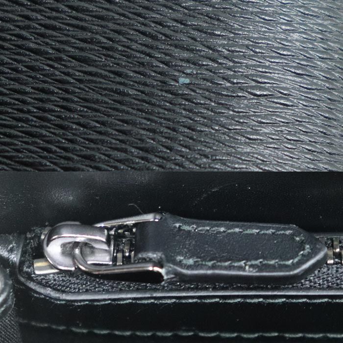 Bvlgari Bulgari Serpenti Scaglie Man Long Wallet Black 280922 Men's Preowned