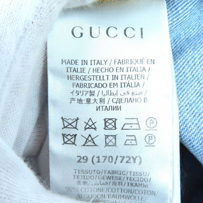 Gucci Disney Cotton Logo Leather Patch Mickey — view 11