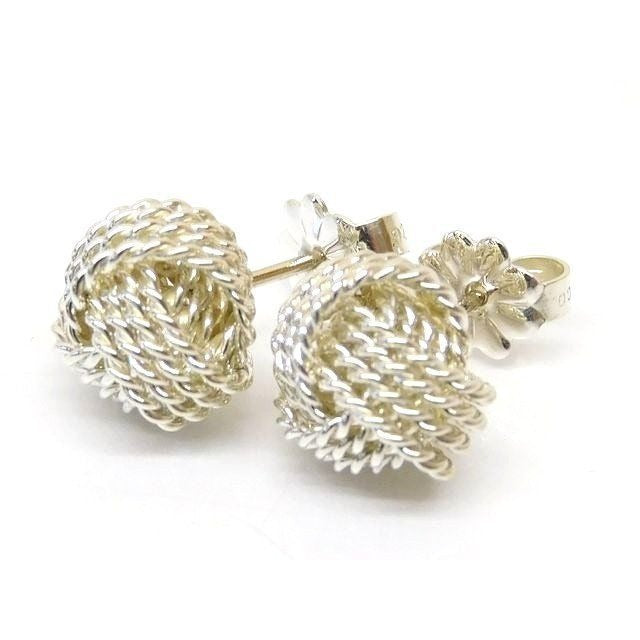 Tiffany & Co Pretty Somerset Earrings Silver