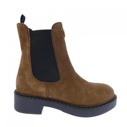 Prada Triangle Logo Boots