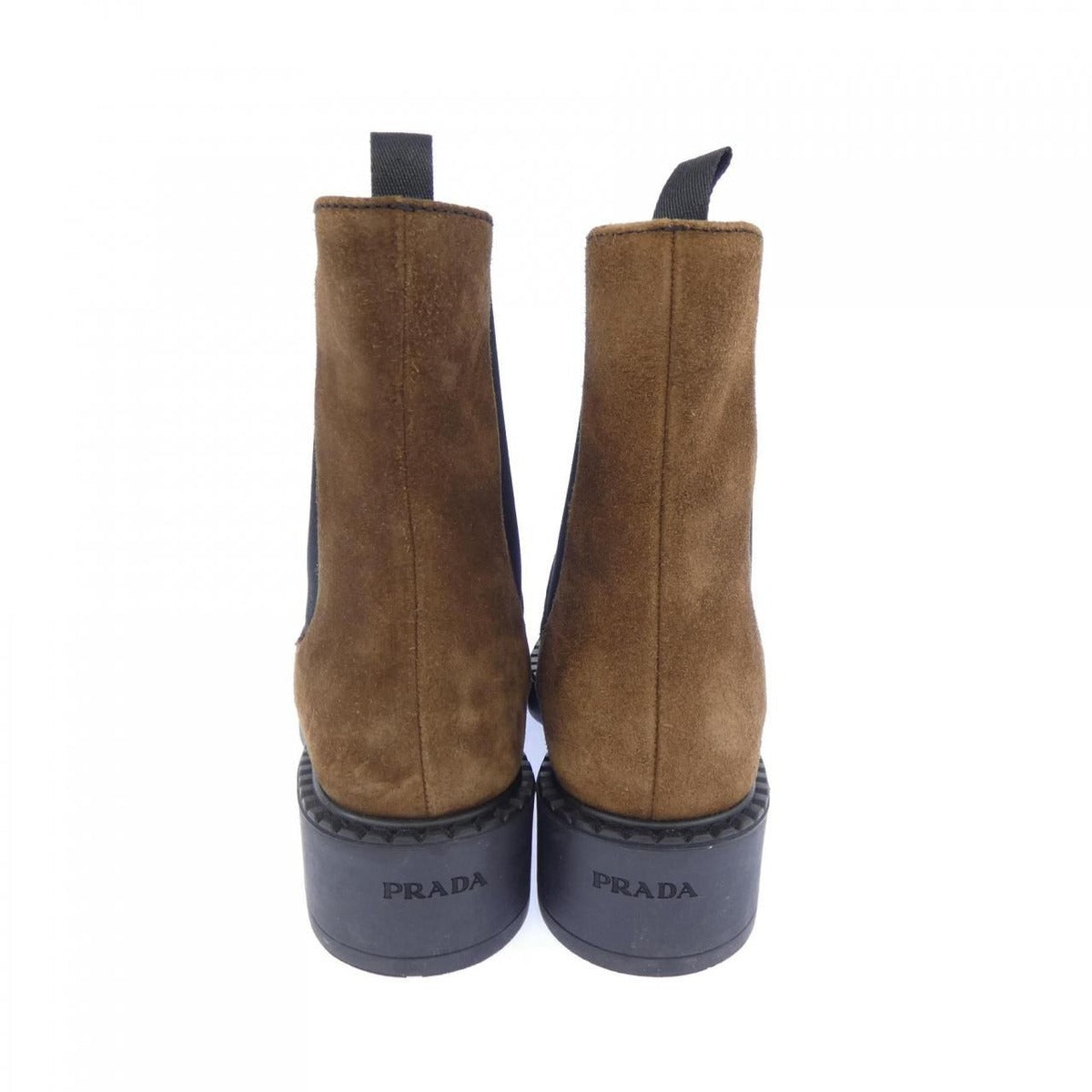 Prada Triangle Logo Boots — view 5