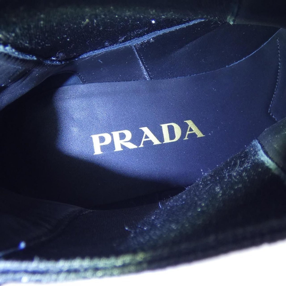 Prada Triangle Logo Boots — view 6