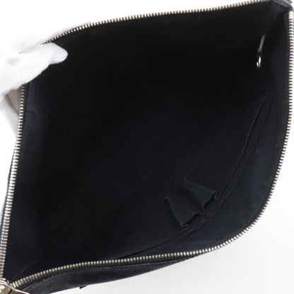 Louis Vuitton Mick MM N40004 Damier Graphite Canvas Black Sr4121 Men's Shoulder