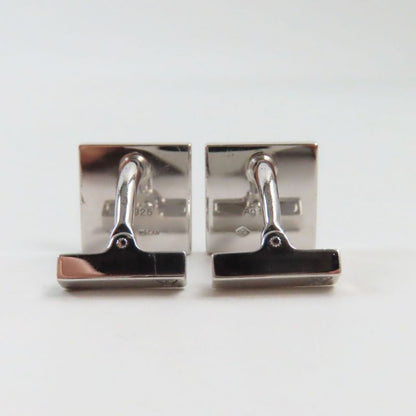 Louis Vuitton Bouton De Manchettes Ag925 Damier Cufflinks Button