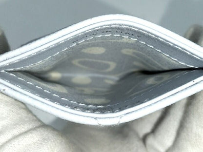 Chanel Card Case Coco Marc Caviar Skin Ice Blue Ap3835