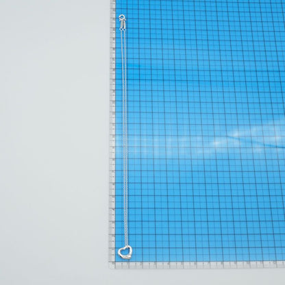 11mm (0.43in) Tiffany & Co Open Heart Necklace XS 24-5748s