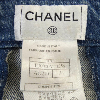 Chanel 07c Dress Blue Denim — view 4
