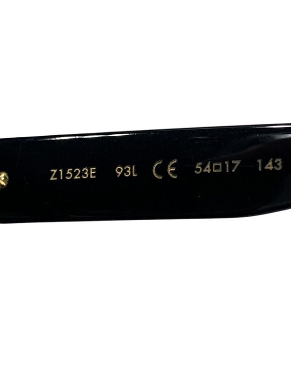 2505 Louis Vuitton Sunglass Es My Monogram Square 5417 Plastic Noir Black Gold