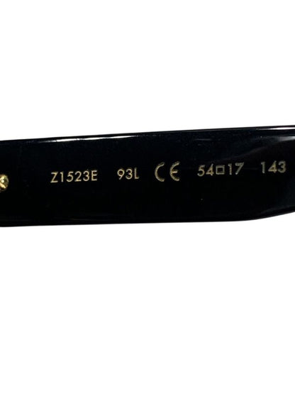 2505 Louis Vuitton Sunglass Es My Monogram Square 5417 Plastic Noir Black Gold