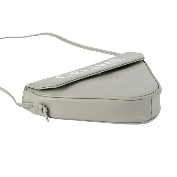Celine Shoulder Bag Celine Print Light Gray