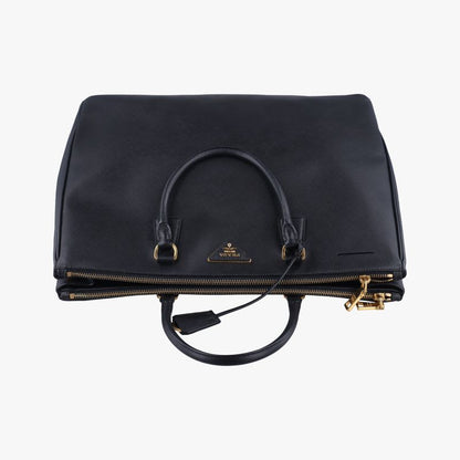 Prada Galleria Black Saffiano Leather Bn18027 R 165