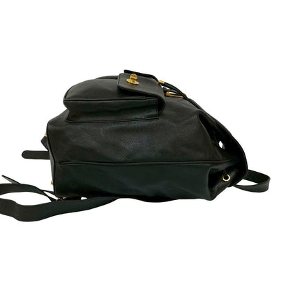 Tiffany & Co. Logo Perforated Leather Backpack — view 6