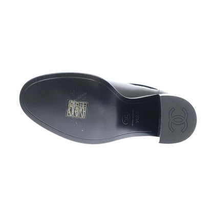 Chanel 22b Ankle Boots Ankle Leather Boots G38064 Black 35.5