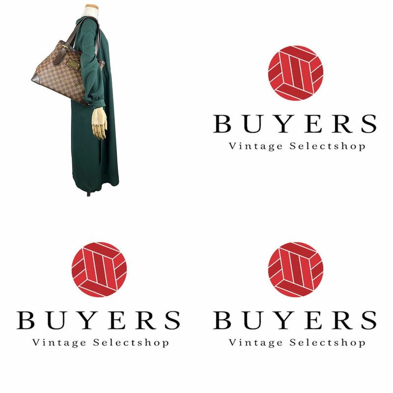 Louis Vuitton Shoulder Tote Bag Shoulder Hampstead MM N51204 Damier Ebène Usual