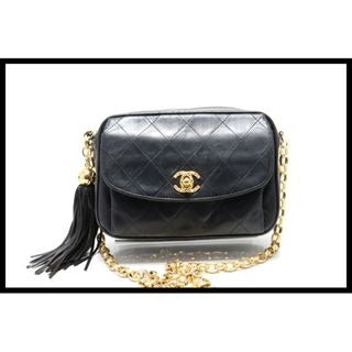 Chanel Quilted GD Metal Fittings Shoulder Bag