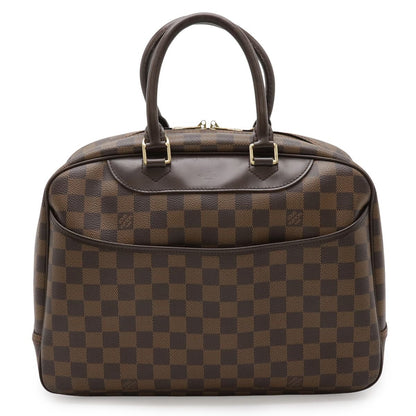 Louis Vuitton Damier Deauville Bowling Vanity Mini Boston Bag SP Order