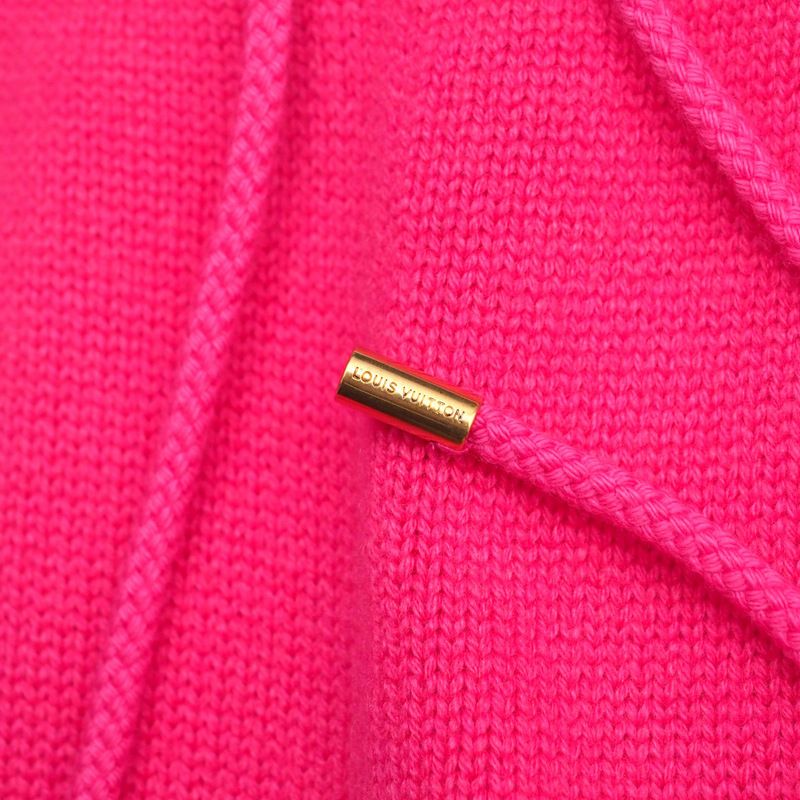 2022awLouis Vuitton Pants Size XS Cashmere X Cotton Knit Pants Zip Slit