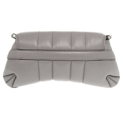 Gucci Horsebit 764339 Leather Gray Shoulder Bag 1515 Gucci