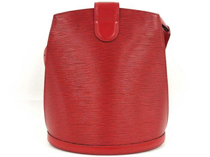 Louis Vuitton Cluny Shoulder Bag Epi Leather Red M52257