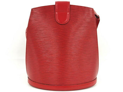 Louis Vuitton Cluny Shoulder Bag Epi Leather Red M52257