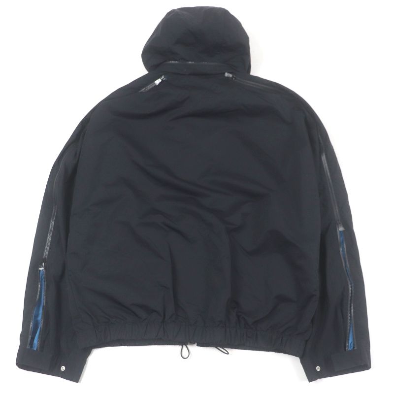 Bottega Veneta 2023 705745 Nylon Jumper Blouson Jacket Black XL