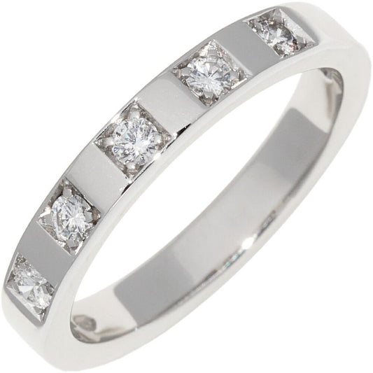 Bulgari Ring Pt950 5P Diamonds (017ct) Marry Me Wedding Ring 336775