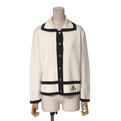 2022ssGucci Cardigan Size S GG Logo Knit Jacquard [recommended] Made In