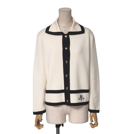 2022ssGucci Cardigan Size S GG Logo Knit Jacquard [recommended] Made In