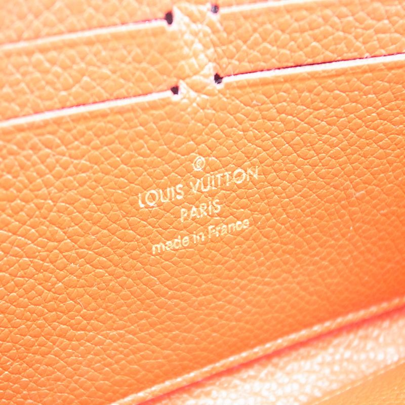 Louis Vuitton Portefeuille Clemence Long Wallet M60169 Ladies Red Pawnshop Lot