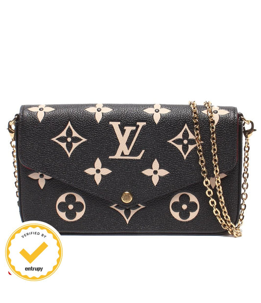 Louis Vuitton Che Pochette Shoulder Bag Monogram Empreinte