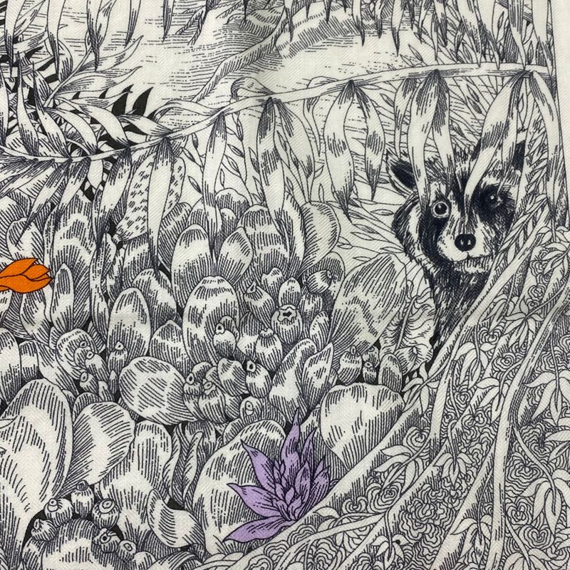 Hermes Spring/summer 2023 Scarf Shawl Cashmere And Silk Carre 140 Large Retour