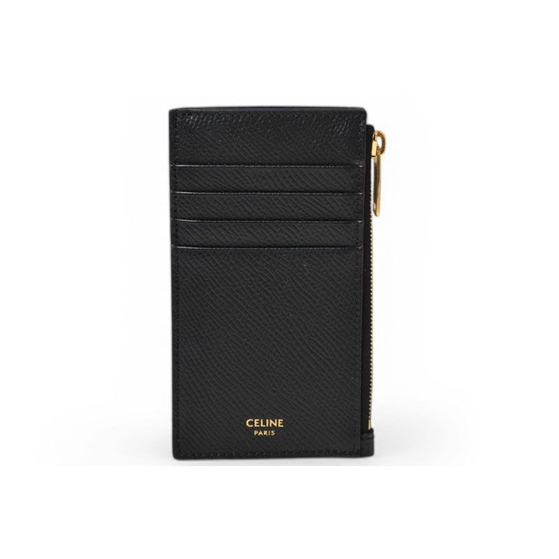 Celine Coin Case Card Holder Compact with Zip Fragment — view 2