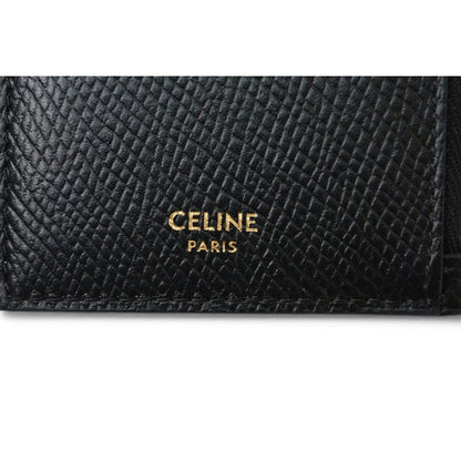 Celine Coin Case Card Holder Compact with Zip Fragment — view 5