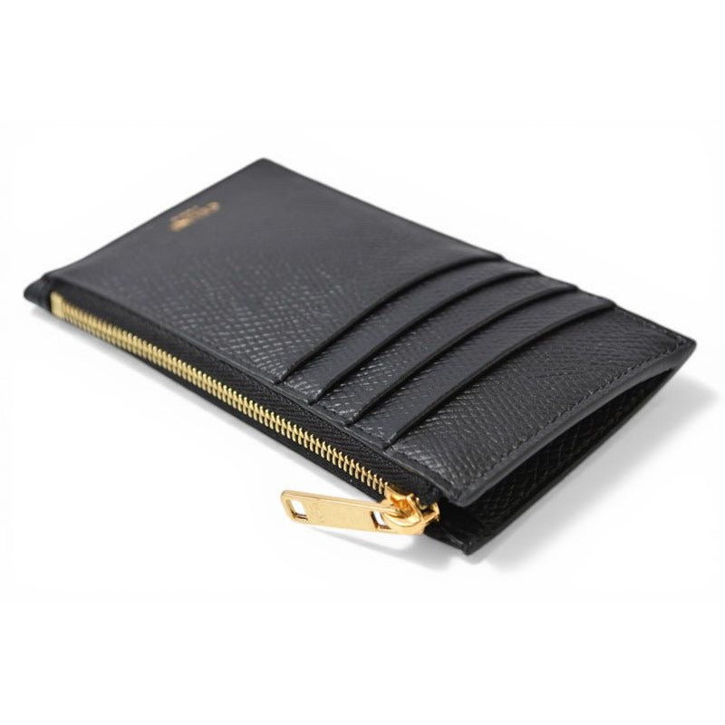 Celine Coin Case Card Holder Compact with Zip Fragment — view 6