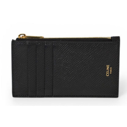 Celine Coin Case Card Holder Compact with Zip Fragment