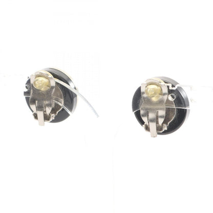 Chanel Earrings CC Logo Stainless Steel — view 2