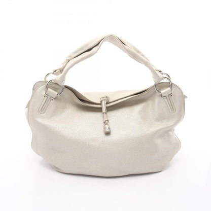 Celine Handbag Bittersweet Silver Leather