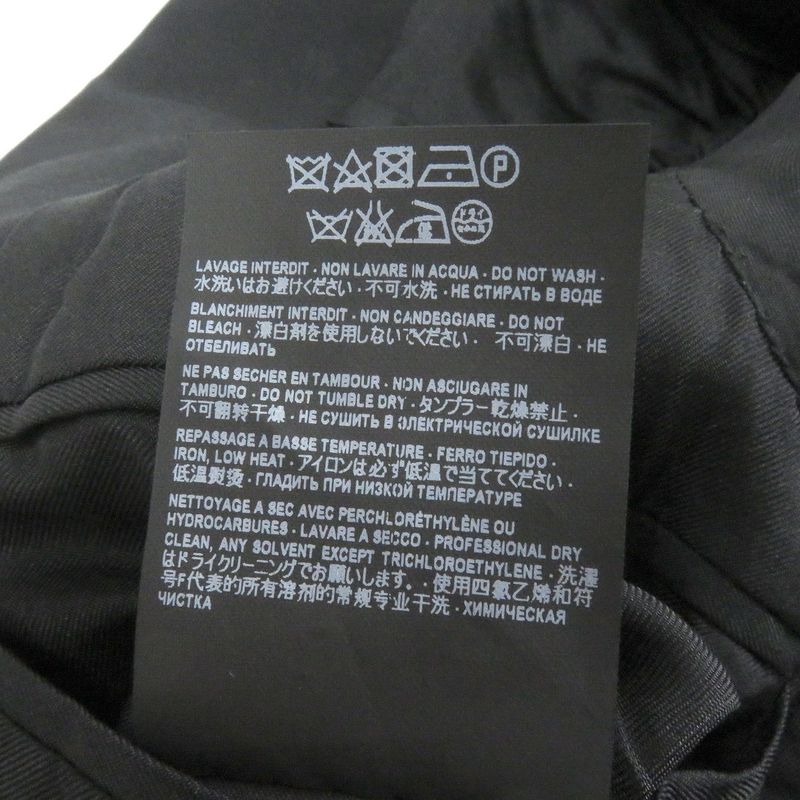 Saint Laurent Paris 482493 Single Tailored Jacket Bleather Tailored Jacket