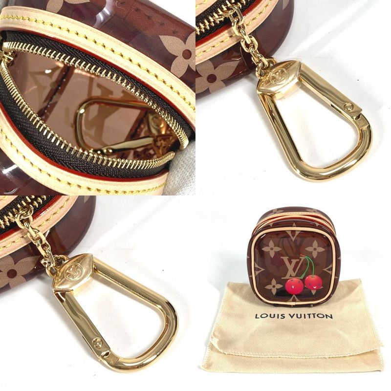 Louis Vuitton Pouch LV X TM Porte Monet Cube M14943 PVC Brown