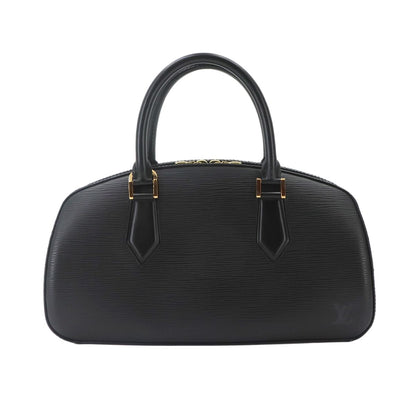 Louis Vuitton Epi Hand Bag Leather Noir Gold