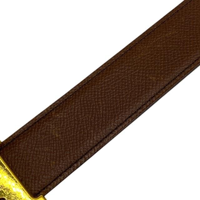Hermes Constance Belt Accessories Small Leather Brown Green [size 70] Marked □A