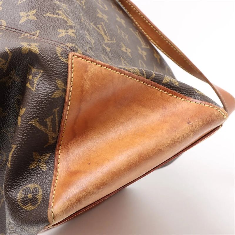 Louis Vuitton Monogram Cabas Alto M51152 Leather Tote Bag Shoulder Hand A4