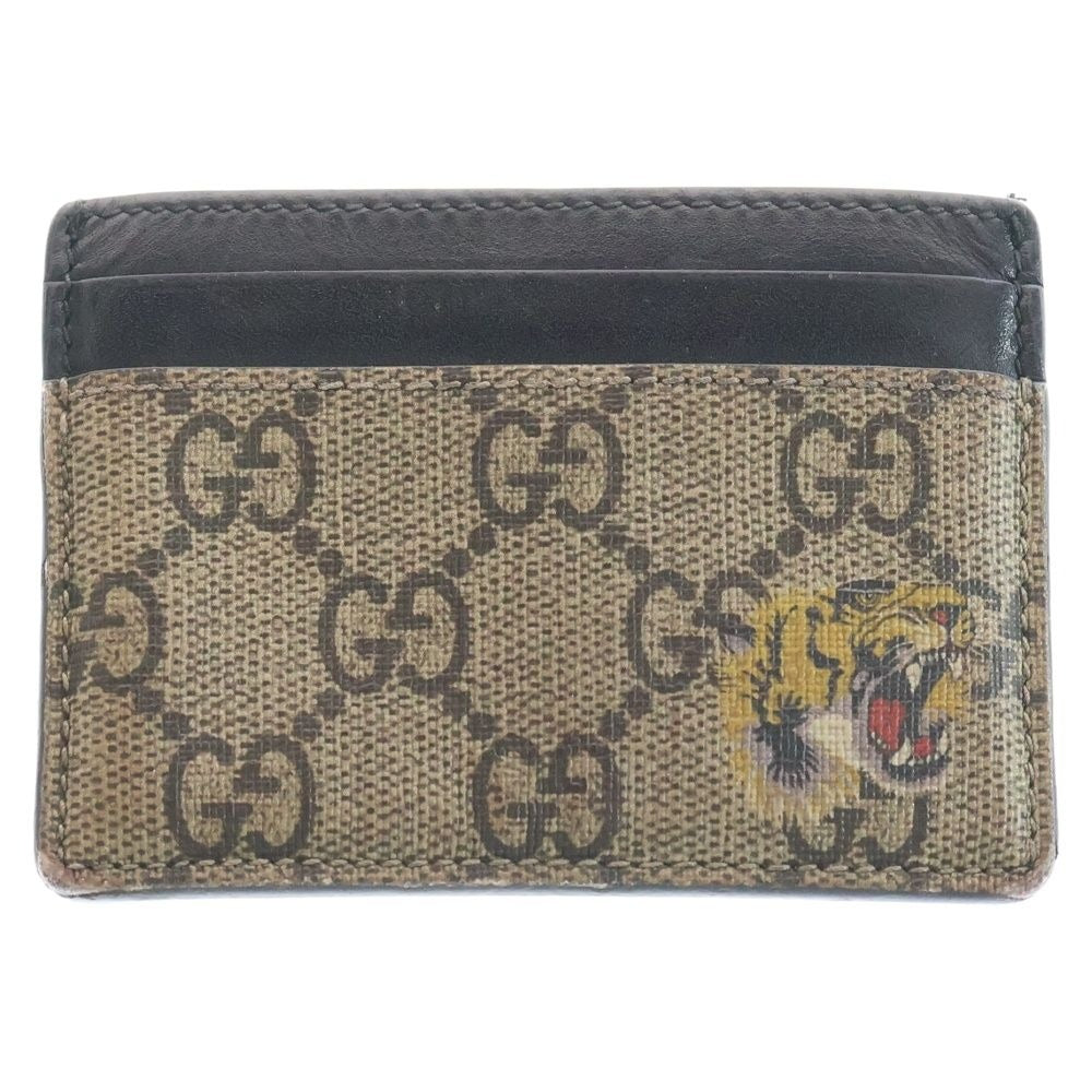 Gucci GG Supreme Taiga Card Case