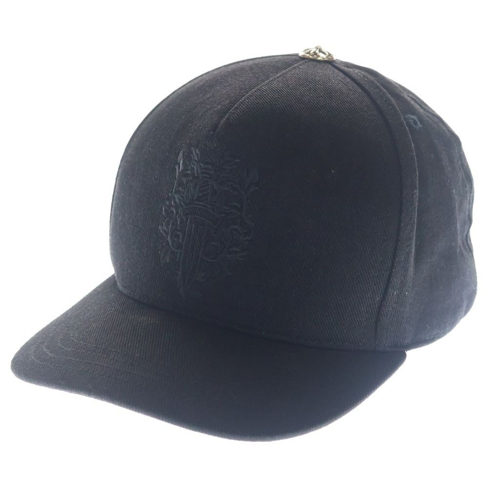 Chrome Hearts Trucker Cap Vine Daga Embroidered Cross Ball Cap Black Hat