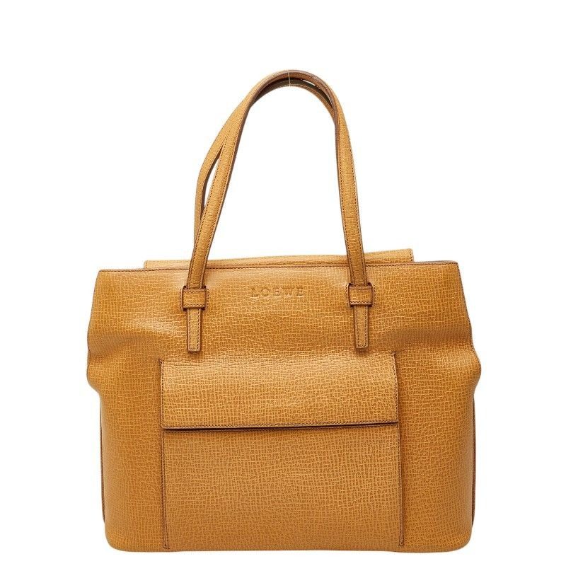 Loewe Vintage Tote Beige Leather