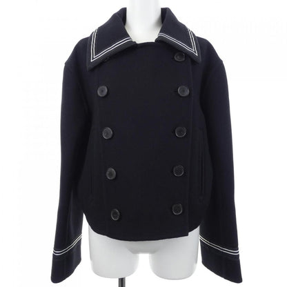 Dior Christian Double Breasted Peak Coat Jacket