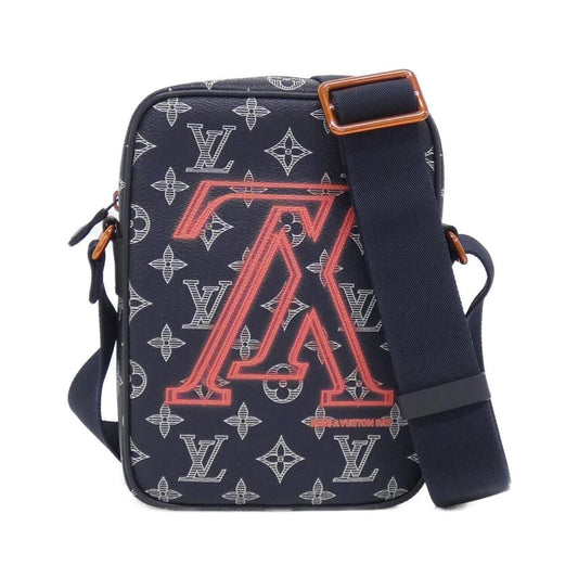 Louis Vuitton Monogram Ink Danube Shoulder Bag Bleu Marine