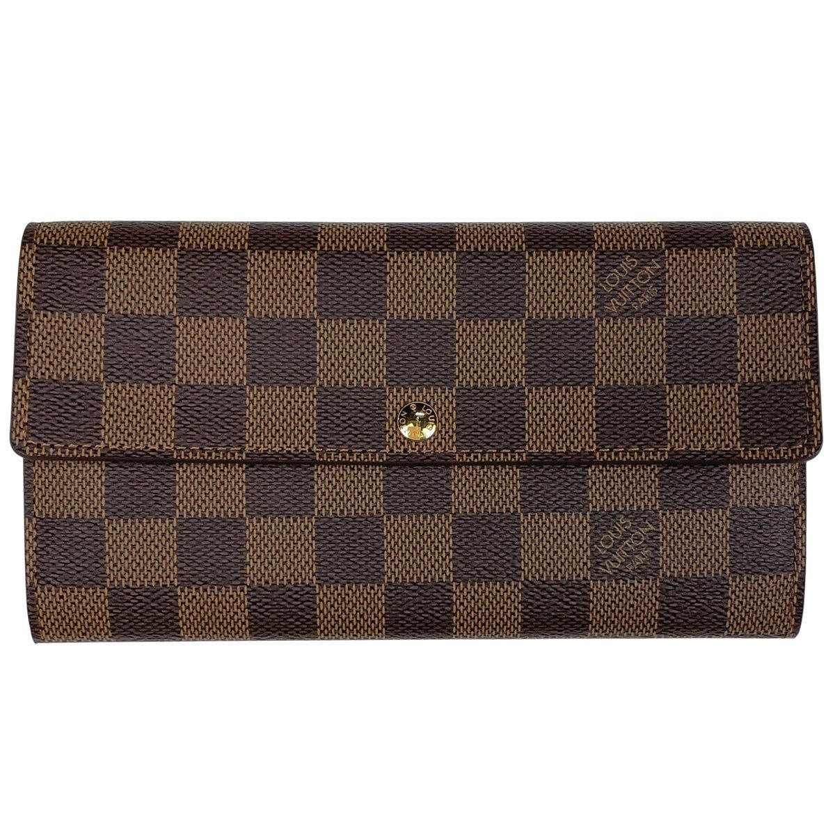 Louis Vuitton Portefeuille Sarah Wallet Damier Brown