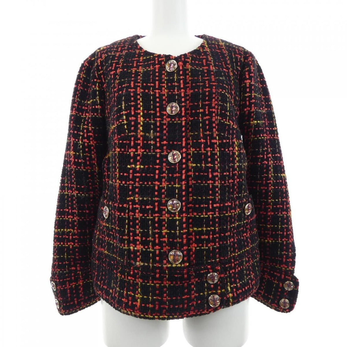 Chanel no Collar Jacket